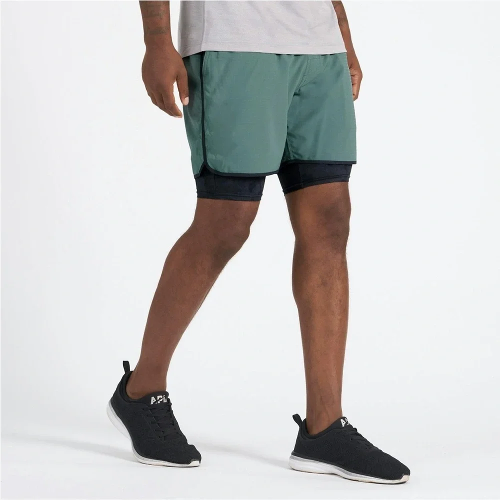 Vuori Stockton Men's Athletic Shorts Camo